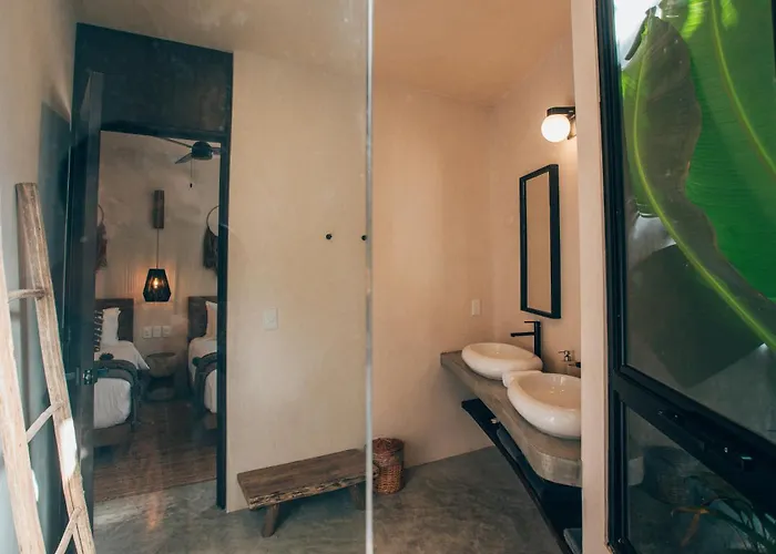 Jungle Rooftop -priv Pool-bathtub-jacuzzi 2a * Tulum